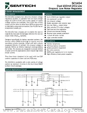 SC1454 datasheet pdf Semtech
