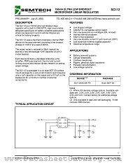 SC112 datasheet pdf Semtech