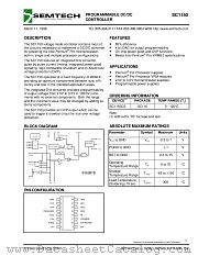 SC1150 datasheet pdf Semtech