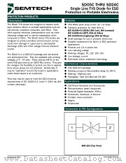 SD05C.TC datasheet pdf Semtech