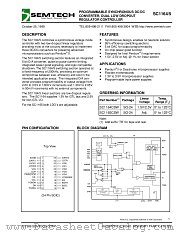SC1164 datasheet pdf Semtech