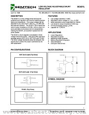 SC431L datasheet pdf Semtech