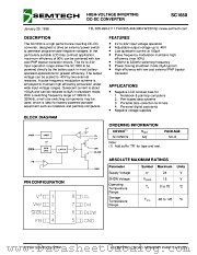 SC1650 datasheet pdf Semtech