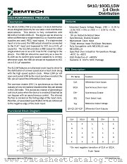 SK10EL15WU datasheet pdf Semtech