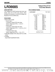 LR36685 datasheet pdf SHARP
