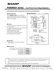 PQ05RD21-SERIES datasheet pdf SHARP