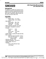 SM3509 datasheet pdf SHARP