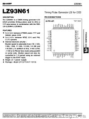 LZ93N61 datasheet pdf SHARP