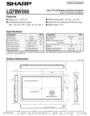 LQ7BW566 datasheet pdf SHARP
