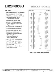 LH28F800SU datasheet pdf SHARP