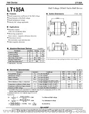 LT135A datasheet pdf SHARP