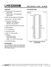 LH532000B datasheet pdf SHARP
