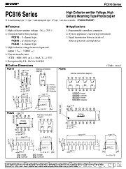 PC816-SERIES datasheet pdf SHARP