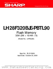 LH28F320BJE-PBTL90 datasheet pdf SHARP