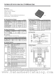LT1465M datasheet pdf SHARP