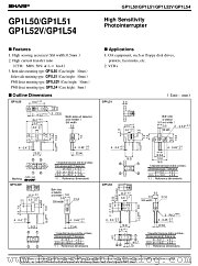 GP1L52V datasheet pdf SHARP