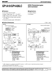GP1A26LC datasheet pdf SHARP