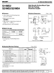 S21MS3 datasheet pdf SHARP