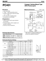 PC401 datasheet pdf SHARP