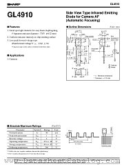GL4910 datasheet pdf SHARP