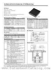 LT1447M datasheet pdf SHARP