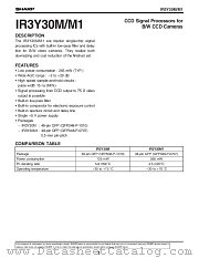 IR3Y30M1 datasheet pdf SHARP