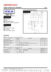 SF8L60 datasheet pdf Shindengen