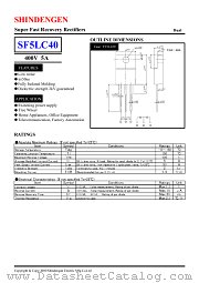 SF5LC40 datasheet pdf Shindengen