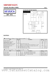 SF15JC6 datasheet pdf Shindengen