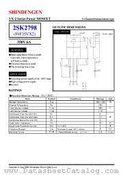 2SK2798 datasheet pdf Shindengen