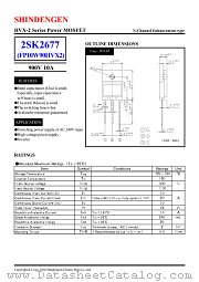 2SK2677 datasheet pdf Shindengen