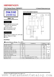 2SK2182 datasheet pdf Shindengen