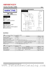 S60SC3ML datasheet pdf Shindengen