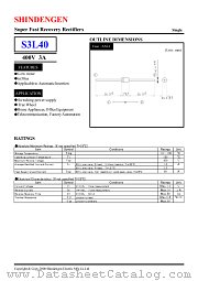 S3L40 datasheet pdf Shindengen