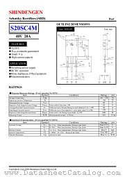 S20SC4M datasheet pdf Shindengen