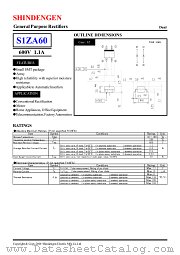 S1ZA60 datasheet pdf Shindengen