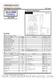 2SA1599 datasheet pdf Shindengen