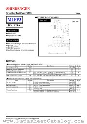 M1FP3 datasheet pdf Shindengen