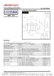 LN15XB60 datasheet pdf Shindengen