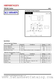 KU1S40N datasheet pdf Shindengen