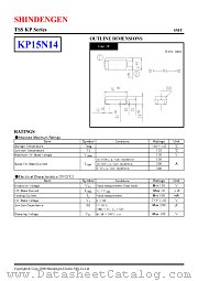 KP15N14 datasheet pdf Shindengen