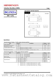 DG1M3A datasheet pdf Shindengen