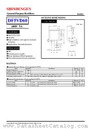 DF5VD60 datasheet pdf Shindengen