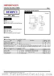 DF40PC3 datasheet pdf Shindengen