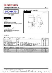DF20SC9M datasheet pdf Shindengen
