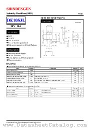 DE10S3L datasheet pdf Shindengen