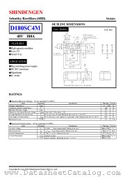 D180SC4M datasheet pdf Shindengen