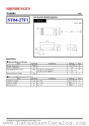 ST04-27F datasheet pdf Shindengen