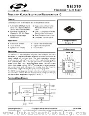 SI5310 datasheet pdf Silicon Laboratories