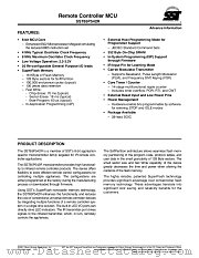 SST65P542R datasheet pdf Silicon Storage Technology